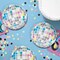 96/Case Bulk Birthday Beats Disco Party Disco Ball Paper Dessert Plates
